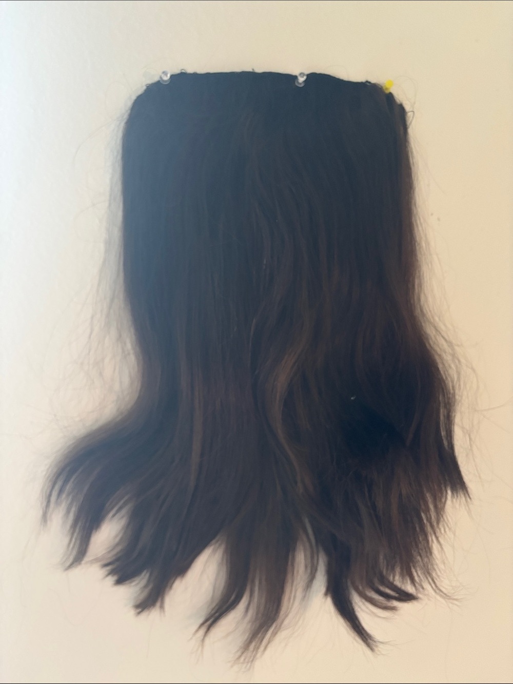 Dark Brown Women's Clip-In Hair Extension - Natural Look